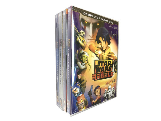 Κίνα Κινηματογράφος της Αμερικής συνόλων κιβωτίων συνήθειας DVD οι πλήρεις επαναστάτες 1-4 του Star Wars σειράς προμηθευτής