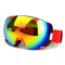 Γυαλιά σκι με προστασία από την υπεριώδη ακτινοβολία και πλήρη κάλυψη προσώπου Δύο καθρέφτες PC προμηθευτής