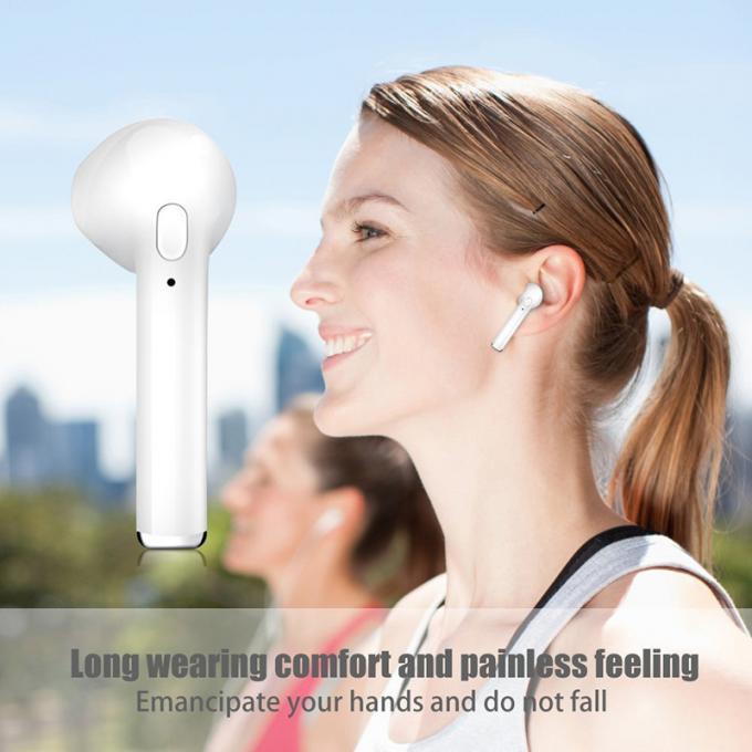 i7s TWS ασύρματη Bluetooth κάσκα Earbud ακουστικών στερεοφωνική με τη χρέωση του κιβωτίου Mic για το iPhone και τα αρρενωπά τηλέφωνα 3