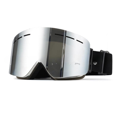 Κίνα Γυαλιά σκι UV400 Προστασία για χιονοδρομίες, snowboard Δύο PC Δύο καθρέφτες Μεγάλος κύλινδρο μαγνήτη Ευέλικτο TPU προμηθευτής