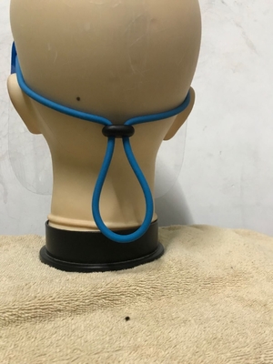 Ασφάλειας προσώπου Windproof αδιάβροχος ιών σταγονίδιων ασπίδων γείσων ασπίδων σαφής κτύπημα-επάνω προμηθευτής